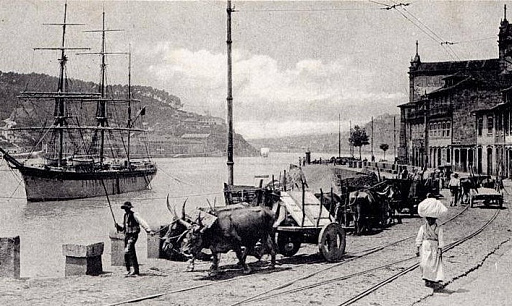 Cais das Pedras - Porto,   1910
